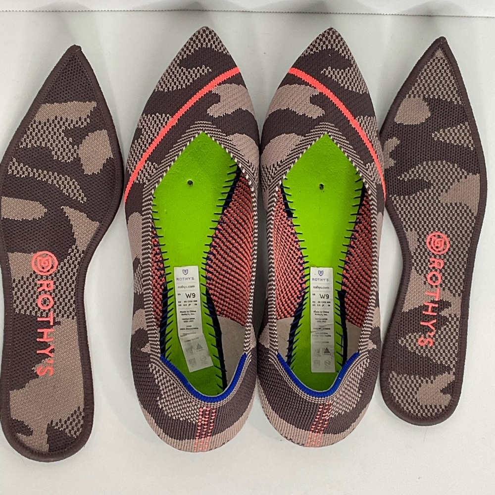 9 Taupe Camo Rothy’s - Picture 6 of 7